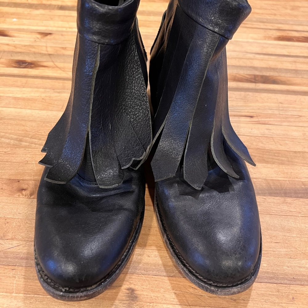 Robert Sanderson Moto Ankle Boots